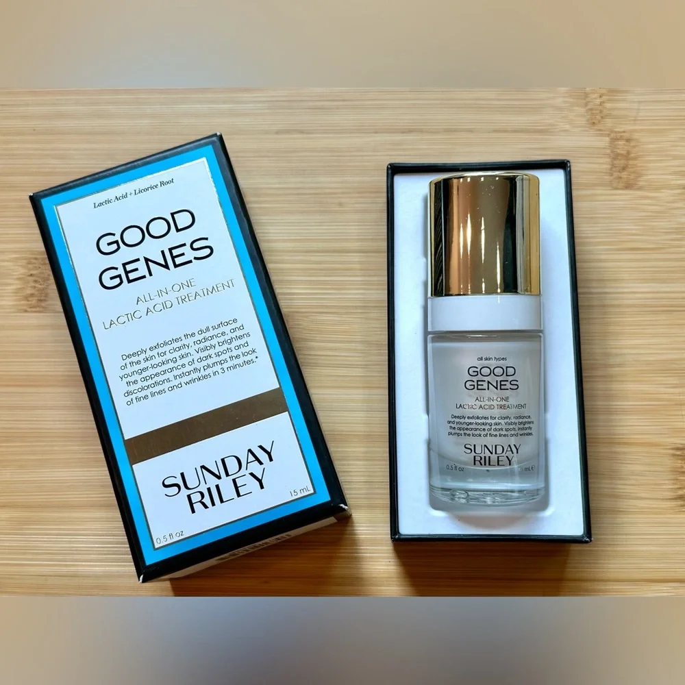 NIB Sunday Riley Good Genes All-In-One Lactic Acid Treatment Serum - Picture 2 of 8